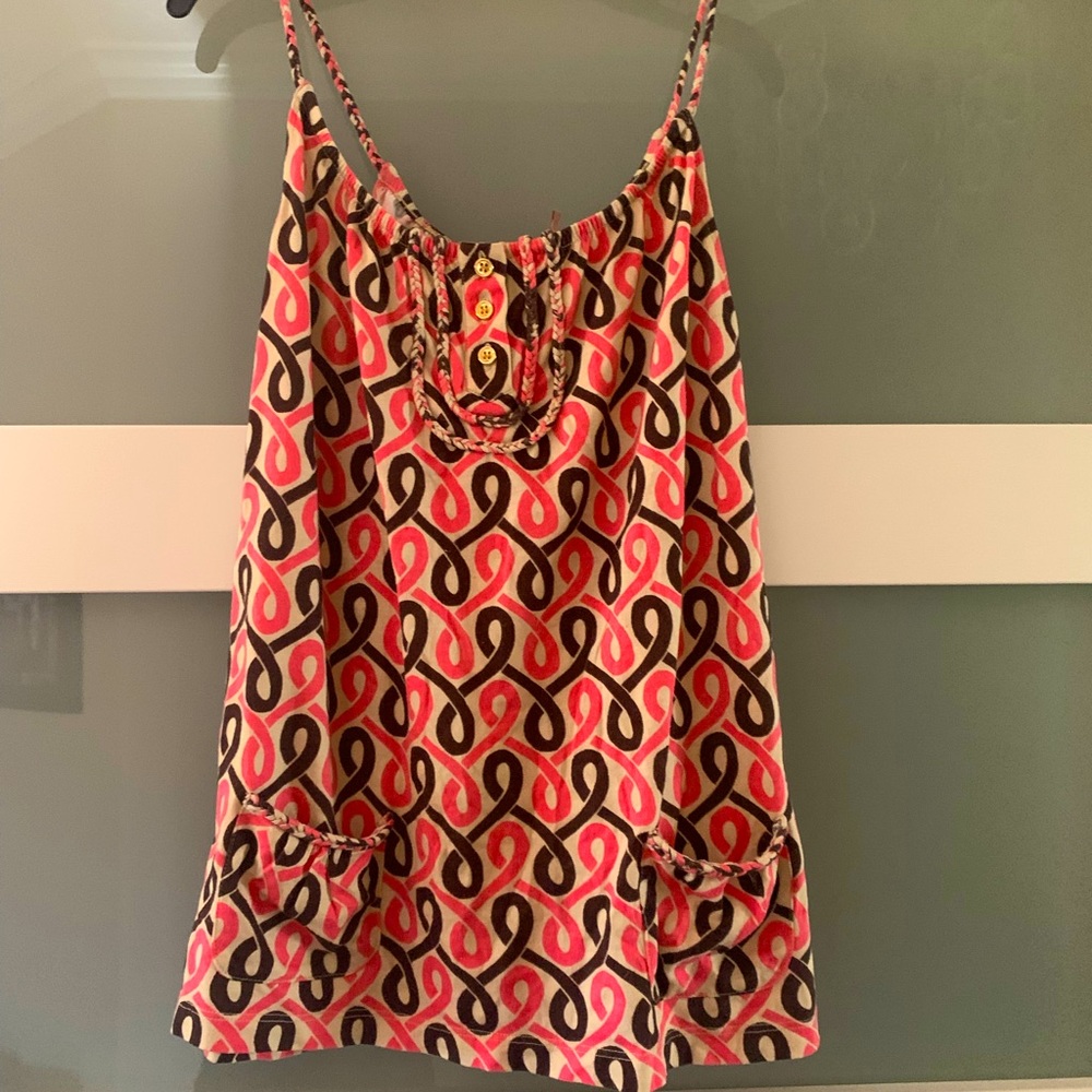 Juicy Couture Braided Strap Cami Top, Small